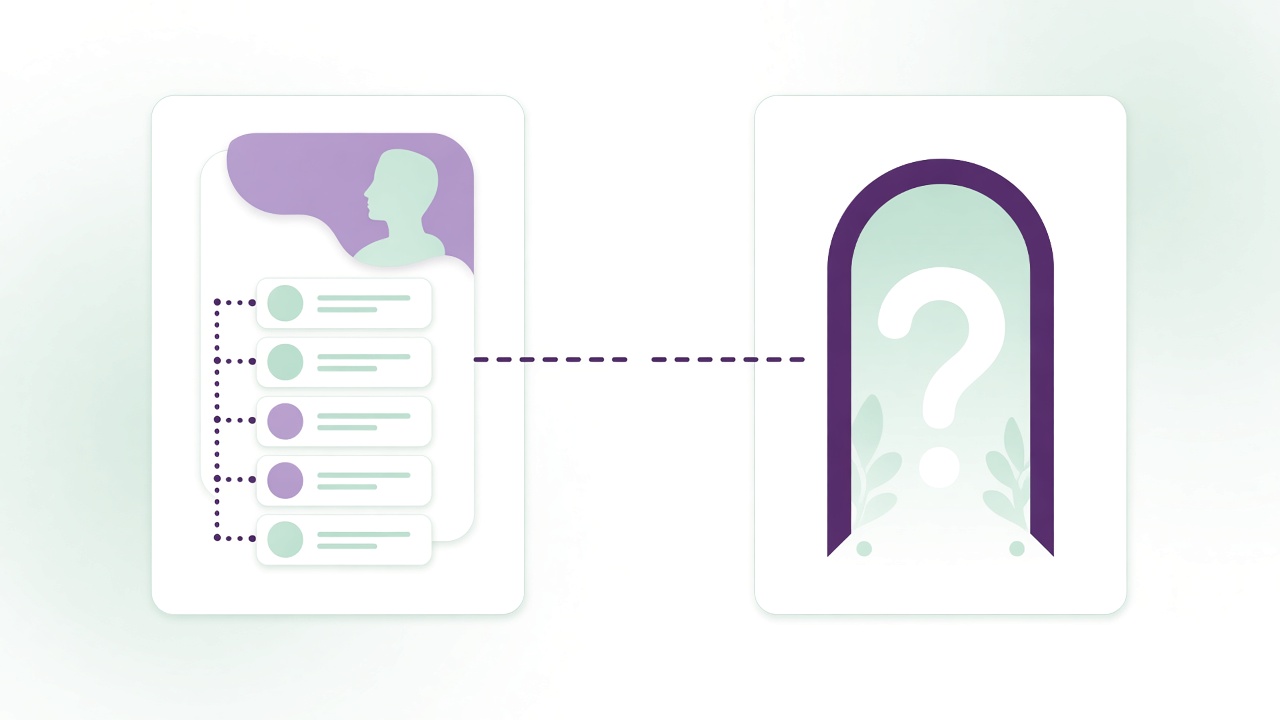 A complete customer profile online, with the connection breaking before the store aisle
