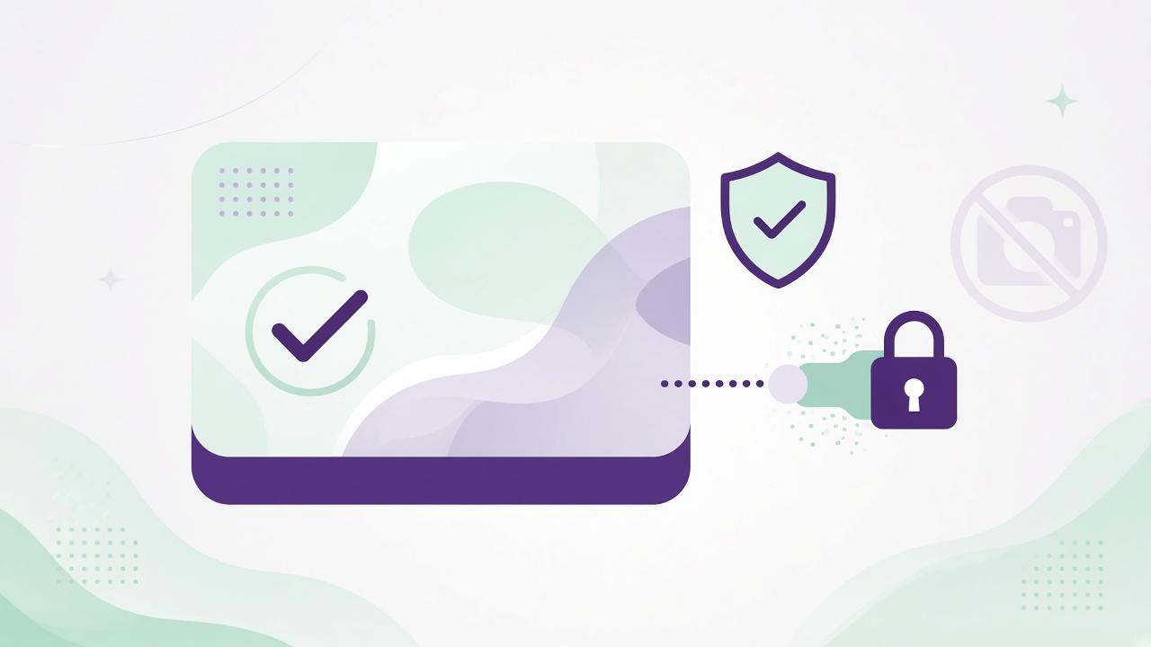 Consent-first recognition without camera tracking